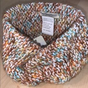 FRATELLI TALI Made in Italy- Wool blend ear warmer